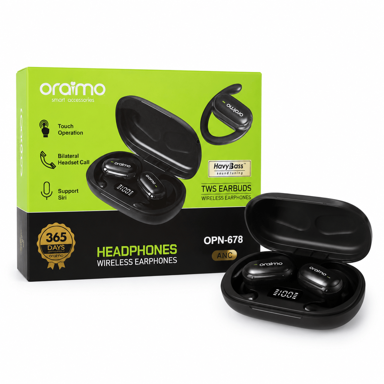 Oraimo OPN-678 TWS Wireless Earbuds SariQart