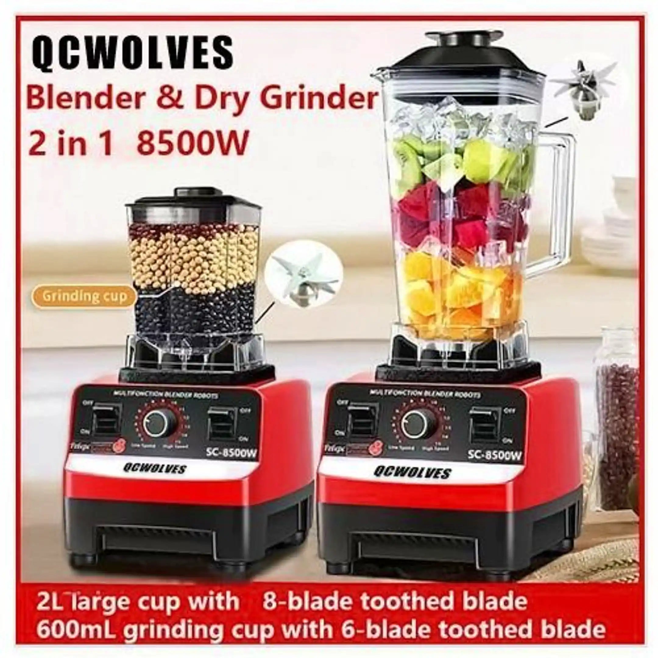 Ocwolve Silver Crest Blender