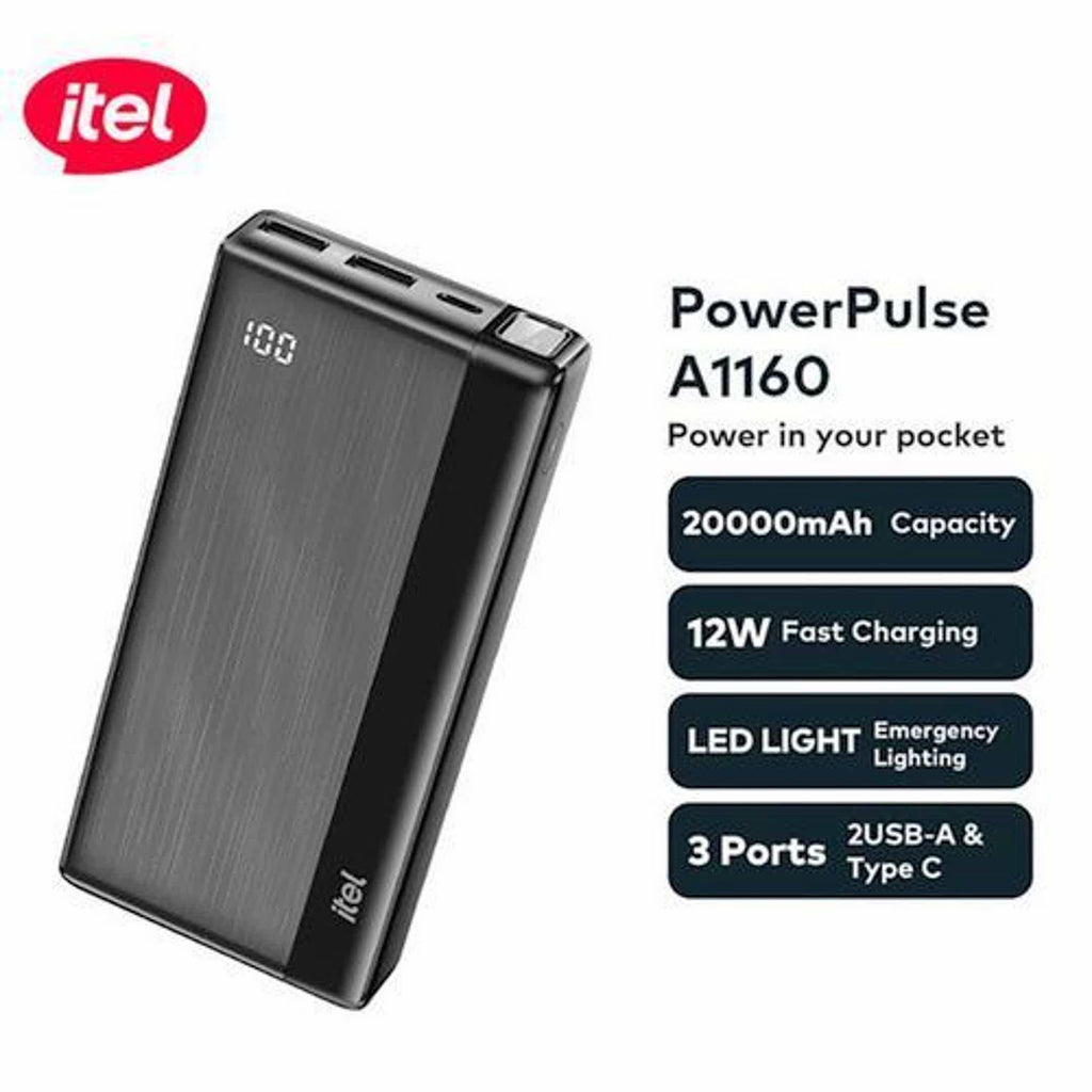 Itel 12W power bank