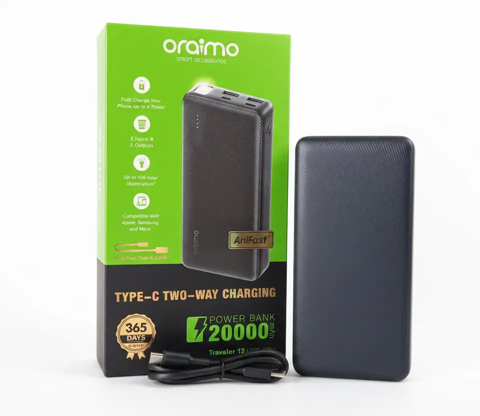 Oraimo 12W Power bank OraimoSariQart Kogi State