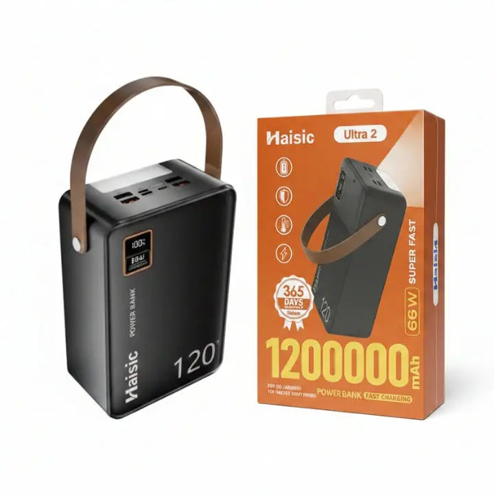Haisic 120000mAh Power Bank SariQartSariQart Kogi State