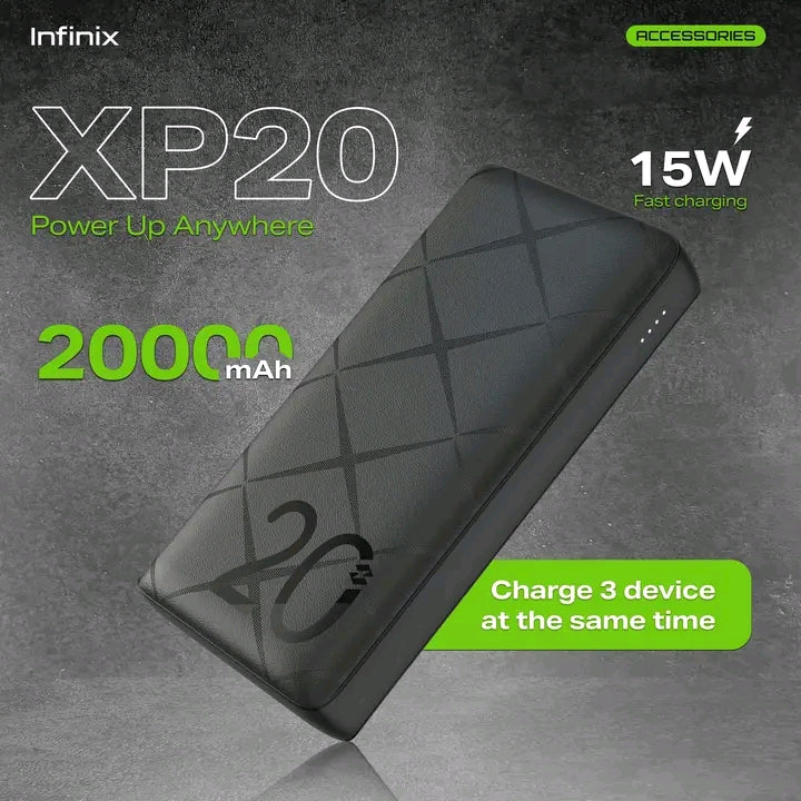 Infinix 20000mAh Power Bank SariQartSariQart Kogi State