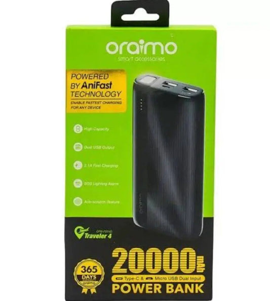 Oraimo Traveler 4 Power Bank SariQartSariQart Kogi State