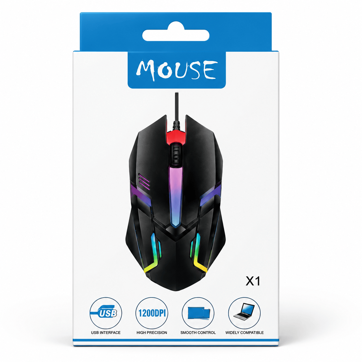 Gaming Mouse – High Precision USB Wired Mouse SariQart