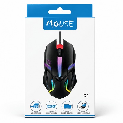 Gaming Mouse – High Precision USB Wired Mouse SariQart