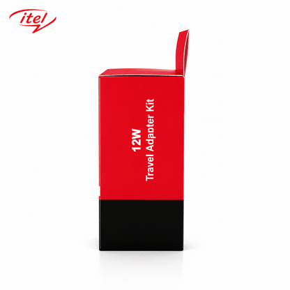 itel 12W Travel Adapter Kit – Up to 2X Fast Charging (Type-C USB) SariQart