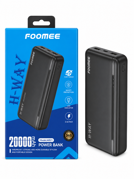Foomee 20000mAh Power Bank Fast Charging SariQartSariQart Kogi State