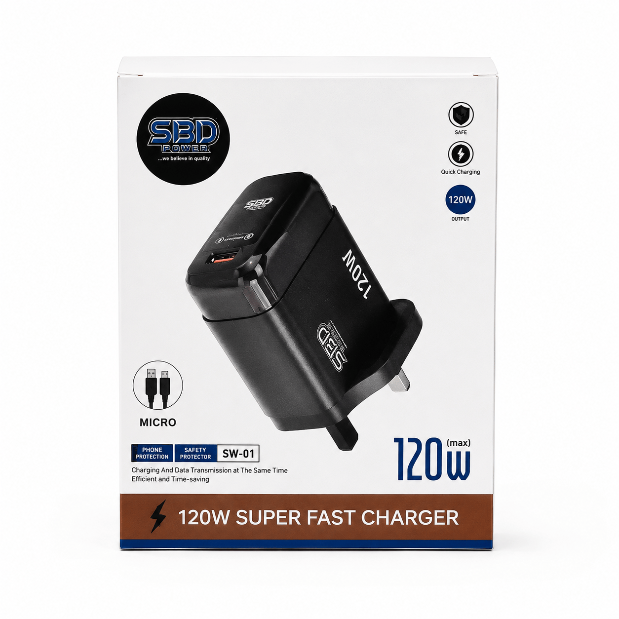 SBD Power 120W Fast Charger SariQart