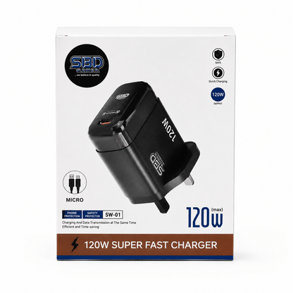 SBD Power 120W Fast Charger SariQart