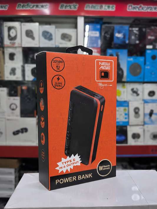 NEW AGE 22,500mAh power bank SariQart Kogi State