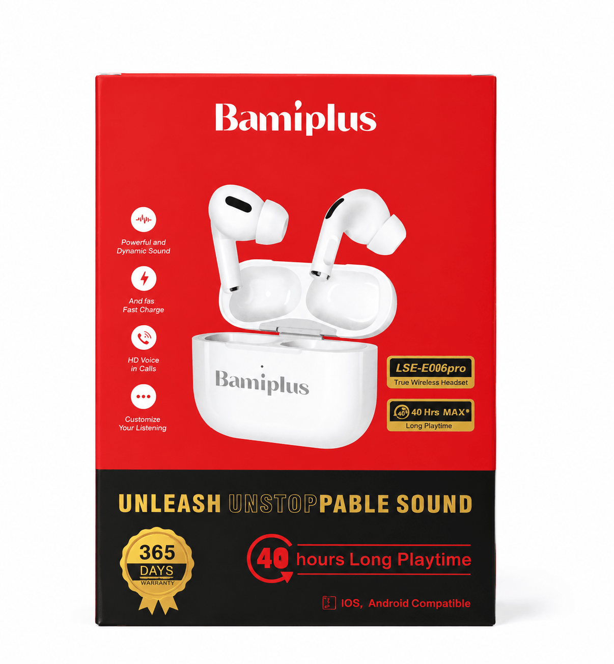 Bamiplus True Wireless Earbuds SariQart