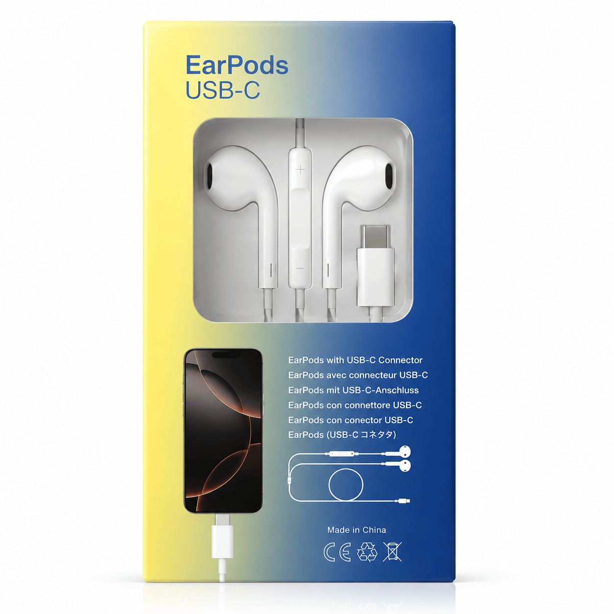 EarPods USB-C – High Quality Wired Earphone SariQart
