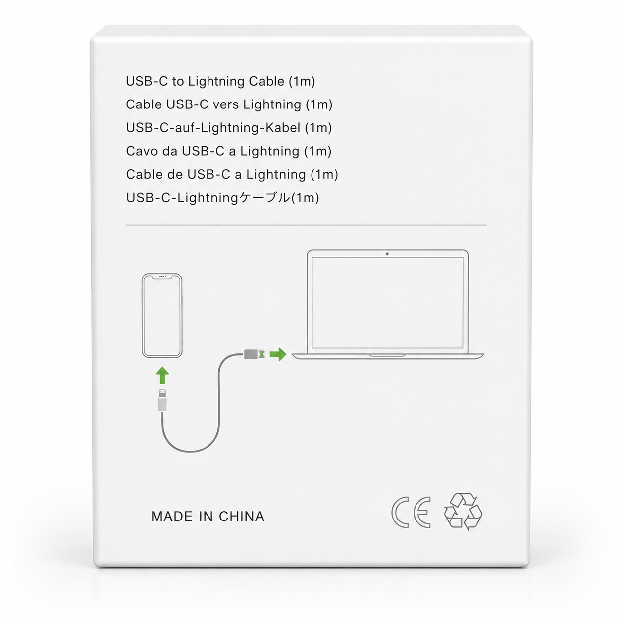USB-C to Lightning Cable – Fast Charging & Sync Cable SariQart