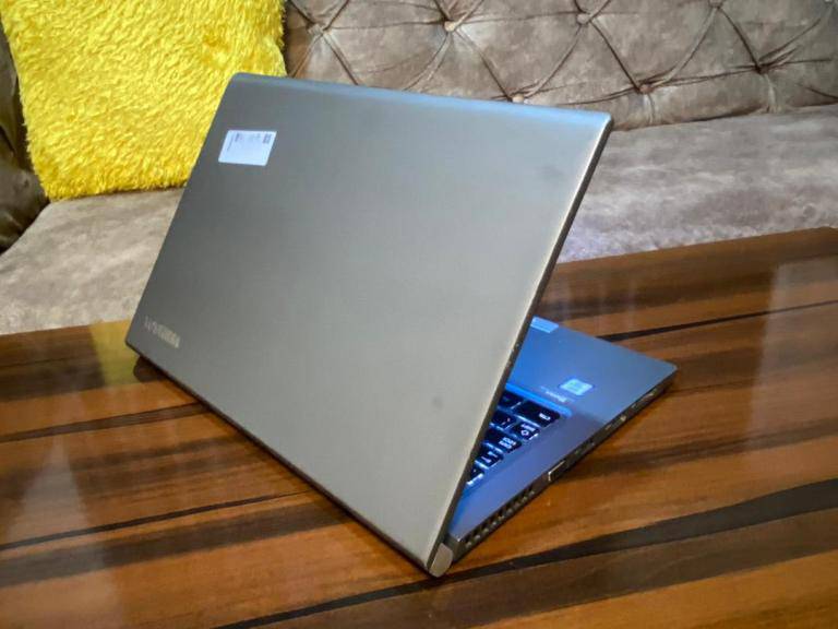 Toshiba Portege Z30-A laptop with a sleek design, 13.3-inch touchscreen, Core i7 processor, 8GB RAM, and 256GB SSD.