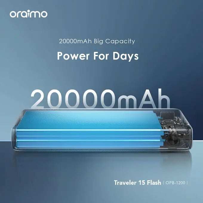 Oraimo 15W power bank OraimoSariQart Kogi State