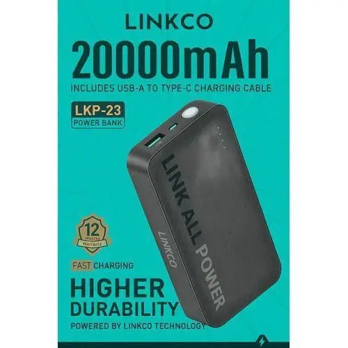 Linkco 20000mAh power bank SariQartSariQart Kogi State