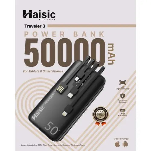 Haisic 50000mAh power bank SariQartSariQart Kogi State